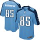 Youth Nike Tennessee Titans &85 Nate Washington Elite Light Blue Team Color NFL Jersey