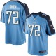 Youth Nike Tennessee Titans &72 Michael Oher Elite Light Blue Team Color NFL Jersey