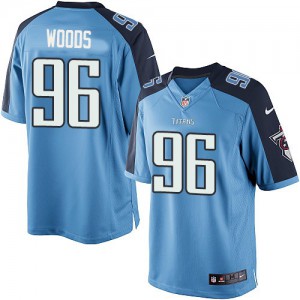 Jeunes Titans du Tennessee Nike # 96 Élite Al bois clair couleur NFL maillot de l'équipe bleue Jeunes Titans du Tennessee Nike # 96 Élite Al bois clair couleur NFL maillot de l'équipe bleue