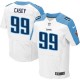 Men Nike Tennessee Titans &99 Jurrell Casey Elite White NFL Jersey