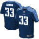 Men Nike Tennessee Titans &33 Michael Griffin Elite Navy Blue Alternate NFL Jersey