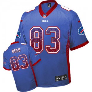 Hommes Nike Bills de Buffalo # 83 Andre Reed élite Royal Bleu Drift mode NFL Maillot Magasin