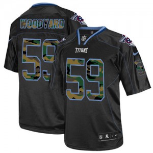 Hommes Nike Tennessee Titans # 59 Wesley Woodyard Élite noire Camo Fashion NFL Maillot Magasin Hommes Nike Tennessee Titans # 59 Wesley Woodyard Élite noire Camo Fashion NFL Maillot Magasin