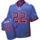 Men Nike Buffalo Bills &22 Fred Jackson Elite Royal Blue Drift Fashion NFL Jersey