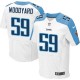 Men Nike Tennessee Titans &59 Wesley Woodyard Elite White NFL Jersey