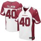 Men Nike Arizona Cardinals &40 Pat Tillman Elite White NFL Jersey