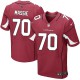 Men Nike Arizona Cardinals &70 Bobby Massie Elite Red Team Color NFL Jersey