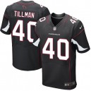 Men Nike Arizona Cardinals &40 Pat Tillman Elite Black Alternate NFL Jersey