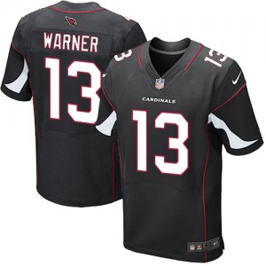 Hommes Nike Cardinals de l'Arizona # 13 Kurt Warner Élite noire remplaçant NFL Maillot Magasin Hommes Nike Cardinals de l'Arizona # 13 Kurt Warner Élite noire remplaçant NFL Maillot Magasin