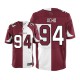 Men Nike Arizona Cardinals &94 Sam Acho Elite Team/Road Two Tone NFL Jersey