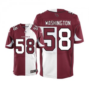 Hommes Nike Arizona Cardinals # 58 Daryl Washington élite Team/route deux tonnes NFL Maillot Magasin Hommes Nike Arizona Cardinals # 58 Daryl Washington élite Team/route deux tonnes NFL Maillot Magasin