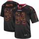 Men Nike Arizona Cardinals &94 Sam Acho Elite Black Camo Fashion NFL Jersey