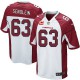 Youth Nike Arizona Cardinals &63 Lyle Sendlein Elite White C Patch NFL Jersey