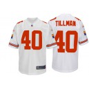 Reebok Arizona Cardinals &40 Pat Tillman White Premier EQT Throwback NFL Jersey
