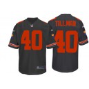 Reebok Arizona Cardinals &40 Pat Tillman Black Premier EQT Throwback NFL Jersey