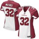 Women Nike Arizona Cardinals &32 Tyrann Mathieu Elite White NFL Jersey