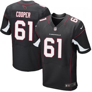 Hommes Nike Arizona Cardinals # 61 Jonathan Cooper Élite blanc NFL Maillot Magasin