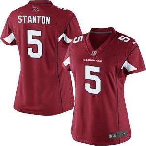 Femmes Nike Arizona Cardinals # 5 Drew Stanton élite rouge équipe NFL Maillot Magasin de couleur