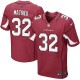 Men Nike Arizona Cardinals &32 Tyrann Mathieu Elite Red Team Color NFL Jersey