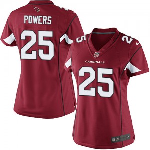 Femmes Nike Arizona Cardinals # 25 Jerraud pouvoirs élite rouge équipe NFL Maillot Magasin de couleur Femmes Nike Arizona Cardinals # 25 Jerraud pouvoirs élite rouge équipe NFL Maillot Magasin de couleur