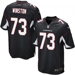 Jeunesse Nike Cardinals de l'Arizona # 73 Eric Winston Élite noir alternent NFL Maillot Magasin Jeunesse Nike Cardinals de l'Arizona # 73 Eric Winston Élite noir alternent NFL Maillot Magasin