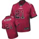 Men Nike Arizona Cardinals &21 Patrick Peterson Elite Red Drift Fashion NFL Jersey