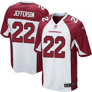 Jeunesse Nike Cardinals de l'Arizona # 22 Tony Jefferson Élite blanc NFL Maillot Magasin