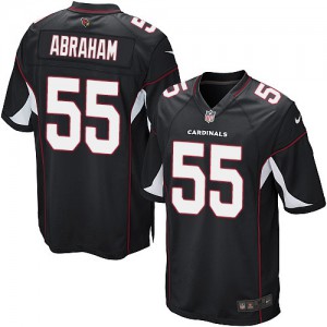 Jeunesse Nike Cardinals de l'Arizona # 55 John Abraham Élite noir alternent NFL Maillot Magasin Jeunesse Nike Cardinals de l'Arizona # 55 John Abraham Élite noir alternent NFL Maillot Magasin