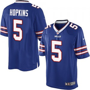 Bills de Buffalo jeunes Nike # 5 Dustin Hopkins élite bleu Royal équipe NFL Maillot Magasin de couleur Bills de Buffalo jeunes Nike # 5 Dustin Hopkins élite bleu Royal équipe NFL Maillot Magasin de couleur