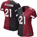 Women Nike Arizona Cardinals &21 Patrick Peterson Elite Team/Alternate Two Tone NFL Jersey