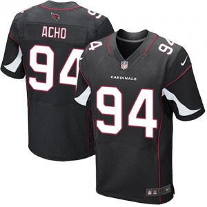 Hommes Nike Arizona Cardinals # 94 Sam Acho Élite noir alternent NFL Maillot Magasin