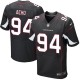 Men Nike Arizona Cardinals &94 Sam Acho Elite Black Alternate NFL Jersey