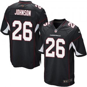 Jeunesse Nike Cardinals de l'Arizona # 26 Rashad Johnson Élite noire remplaçant NFL Maillot Magasin Jeunesse Nike Cardinals de l'Arizona # 26 Rashad Johnson Élite noire remplaçant NFL Maillot Magasin