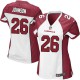 Women Nike Arizona Cardinals &26 Rashad Johnson Elite White NFL Jersey