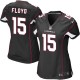 Women Nike Arizona Cardinals &15 Michael Floyd Elite Black Alternate NFL Jersey