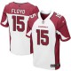 Men Nike Arizona Cardinals &15 Michael Floyd Elite White NFL Jersey