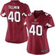 Women Nike Arizona Cardinals &40 Pat Tillman Elite Red Team Color NFL Jersey