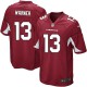 Youth Nike Arizona Cardinals &13 Kurt Warner Elite Red Team Color NFL Jersey