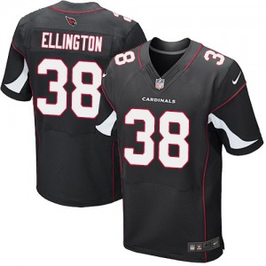 Hommes Nike Cardinals de l'Arizona # 38 Andre Ellington Élite noire remplaçant NFL Maillot Magasin
