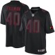Men Nike Arizona Cardinals &40 Pat Tillman Elite Black Impact NFL Jersey