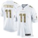 Men Nike Arizona Cardinals &11 Larry Fitzgerald Elite White Salute to Service NFL Jersey