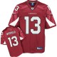 Youth Reebok Arizona Cardinals &13 Kurt Warner Red Team Color Authentic Throwback NFL Jersey