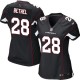 Women Nike Arizona Cardinals &28 Justin Bethel Elite Black Alternate NFL Jersey