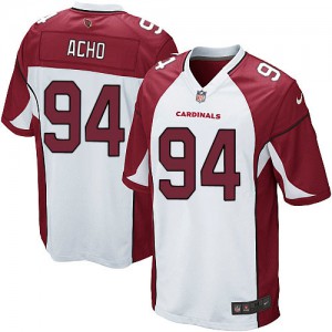 Jeunesse Nike Cardinals de l'Arizona # 94 Sam Acho Élite blanc NFL Maillot Magasin