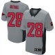 Men Nike Arizona Cardinals &28 Justin Bethel Elite Grey Shadow NFL Jersey