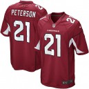 Youth Nike Arizona Cardinals &21 Patrick Peterson Elite Red Team Color NFL Jersey
