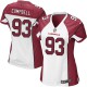 Women Nike Arizona Cardinals &93 Calais Campbell Elite White NFL Jersey