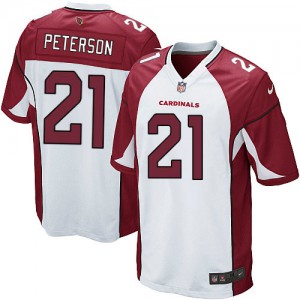 Jeunesse Nike Cardinals de l'Arizona # 21 Patrick Peterson Élite blanc NFL Maillot Magasin