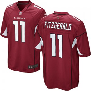 Jeunesse Nike Cardinals de l'Arizona # 11 Larry Fitzgerald élite rouge équipe NFL Maillot Magasin de couleur Jeunesse Nike Cardinals de l'Arizona # 11 Larry Fitzgerald élite rouge équipe NFL Maillot Magasin de couleur