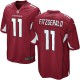 Youth Nike Arizona Cardinals &11 Larry Fitzgerald Elite Red Team Color NFL Jersey